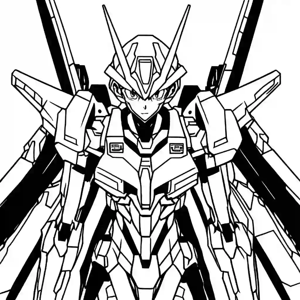 Shinji (Evangelion) coloring pages